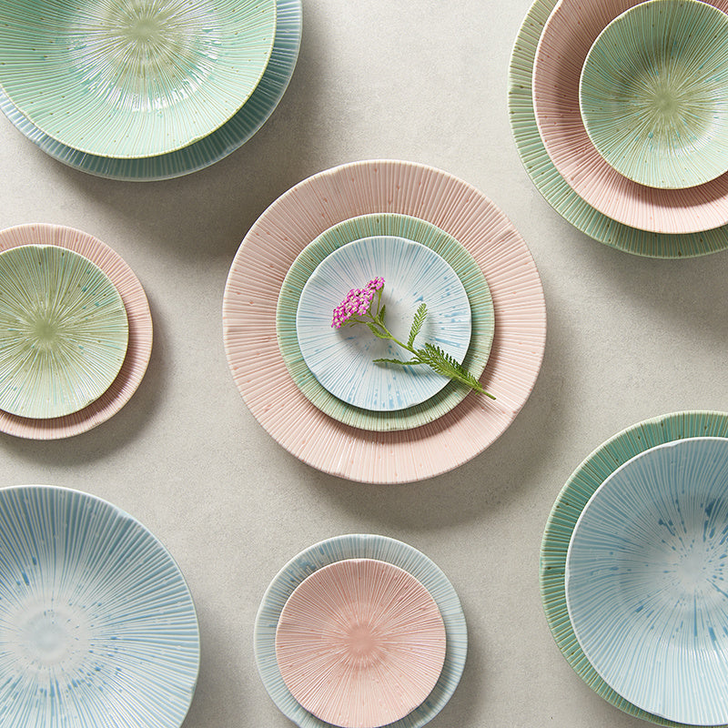 Pasta Bowl 22.5cm Ice Pink Glaze
