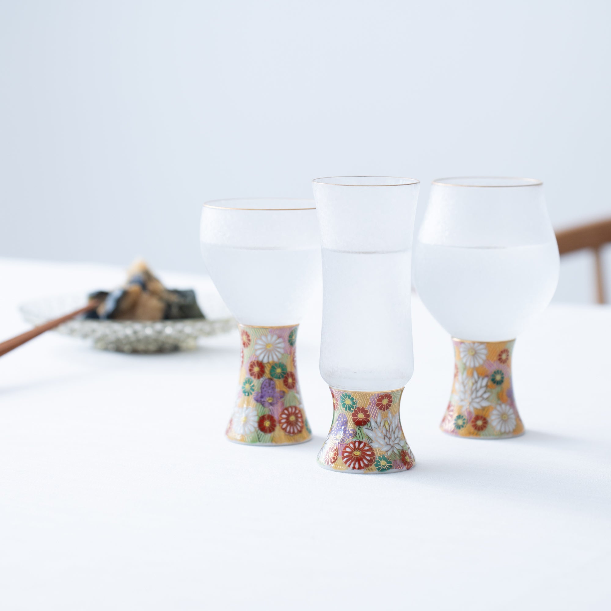 Mizore Hanazume Sake Glass