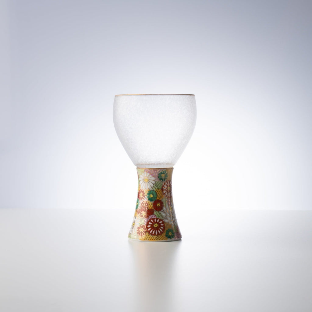 Mizore Hanazume Sake Glass