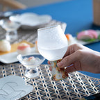 Mizore Hanazume Sake Glass