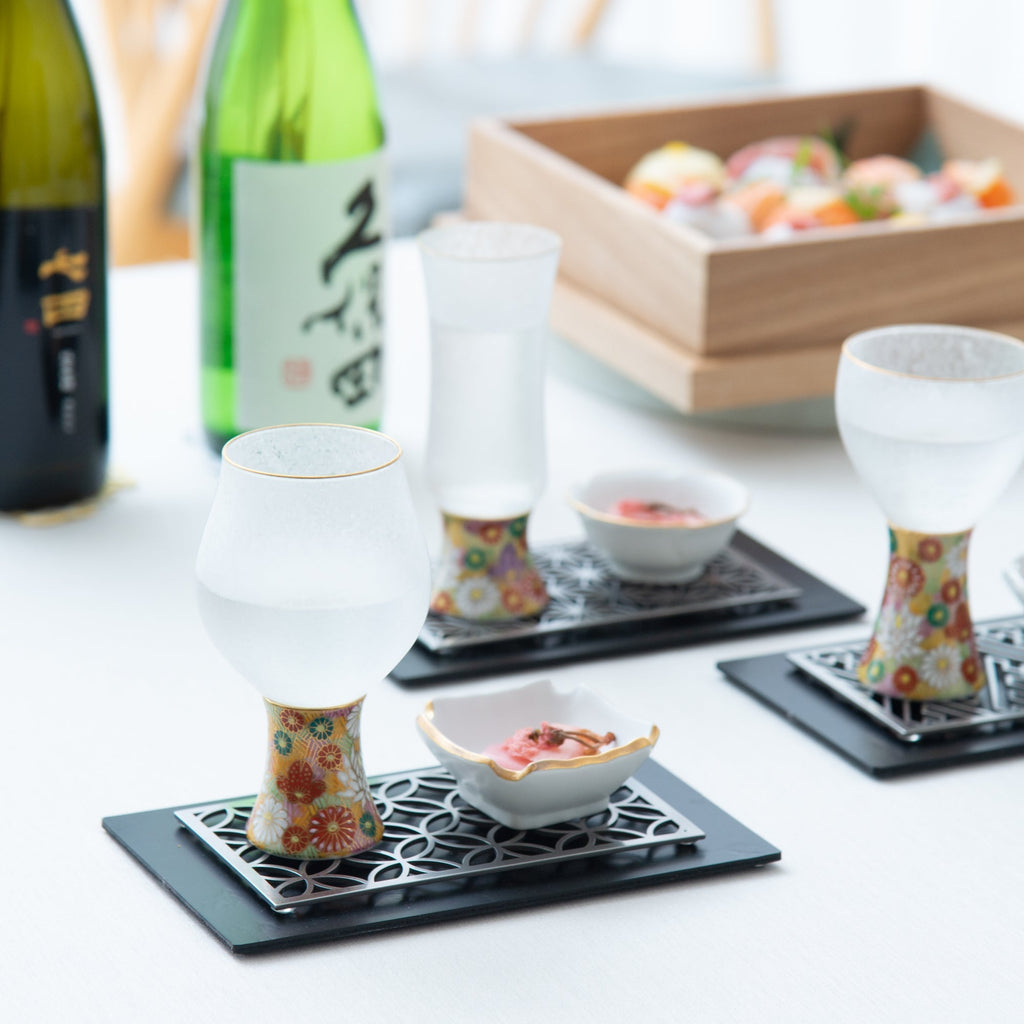 Mizore Hanazume Sake Glass