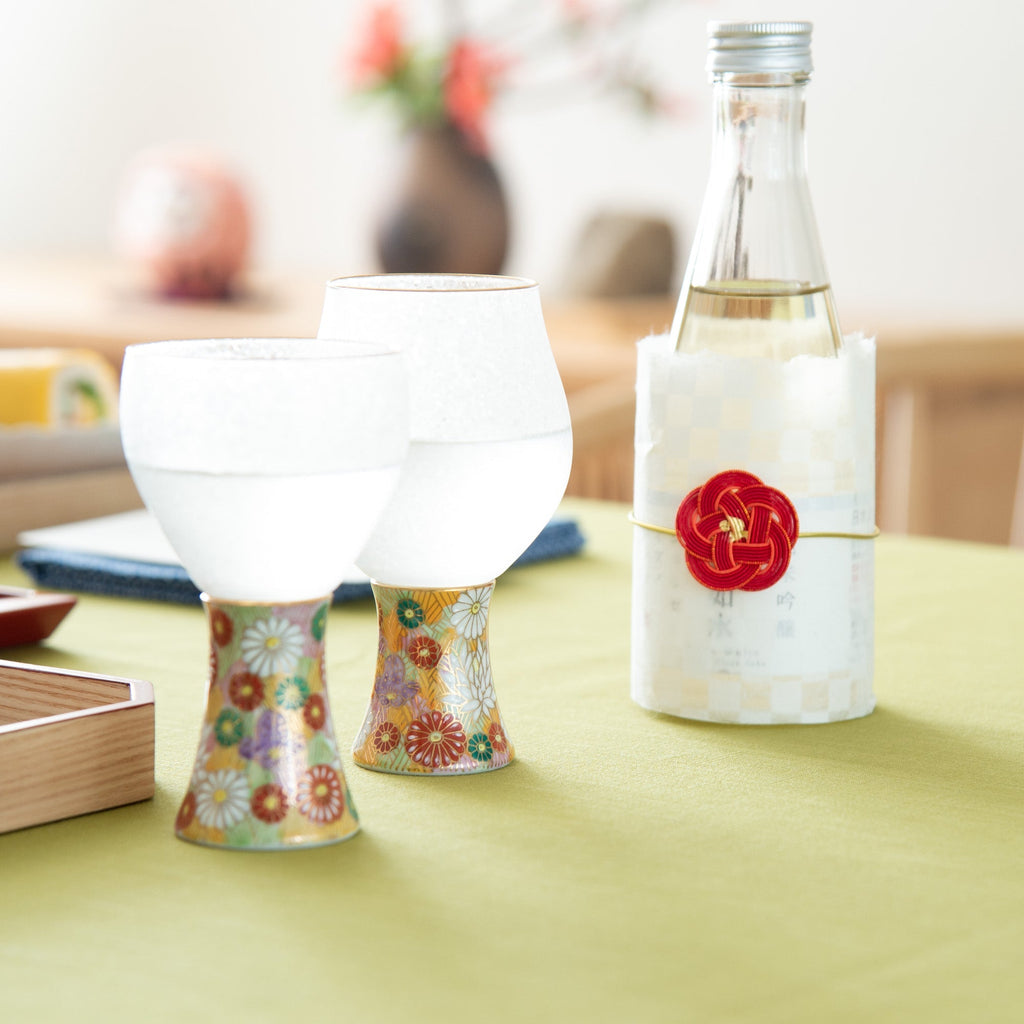 Mizore Hanazume Sake Glass