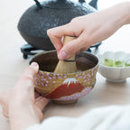 Sakura and Mt.Fuji Matcha Bowl
