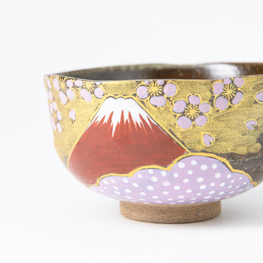 Sakura and Mt.Fuji Matcha Bowl