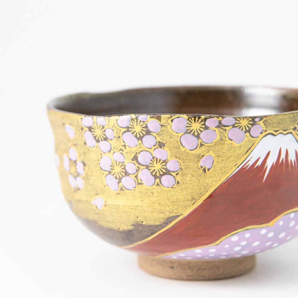 Sakura and Mt.Fuji Matcha Bowl