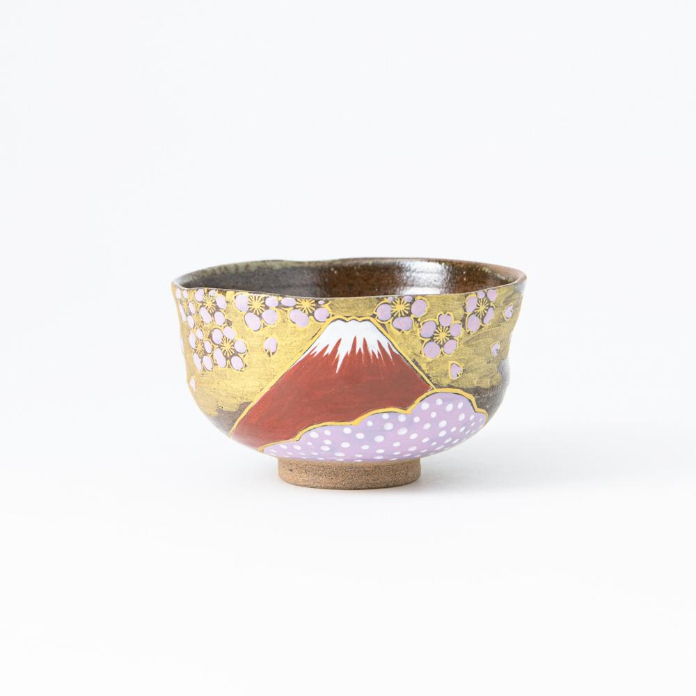 Sakura and Mt.Fuji Matcha Bowl