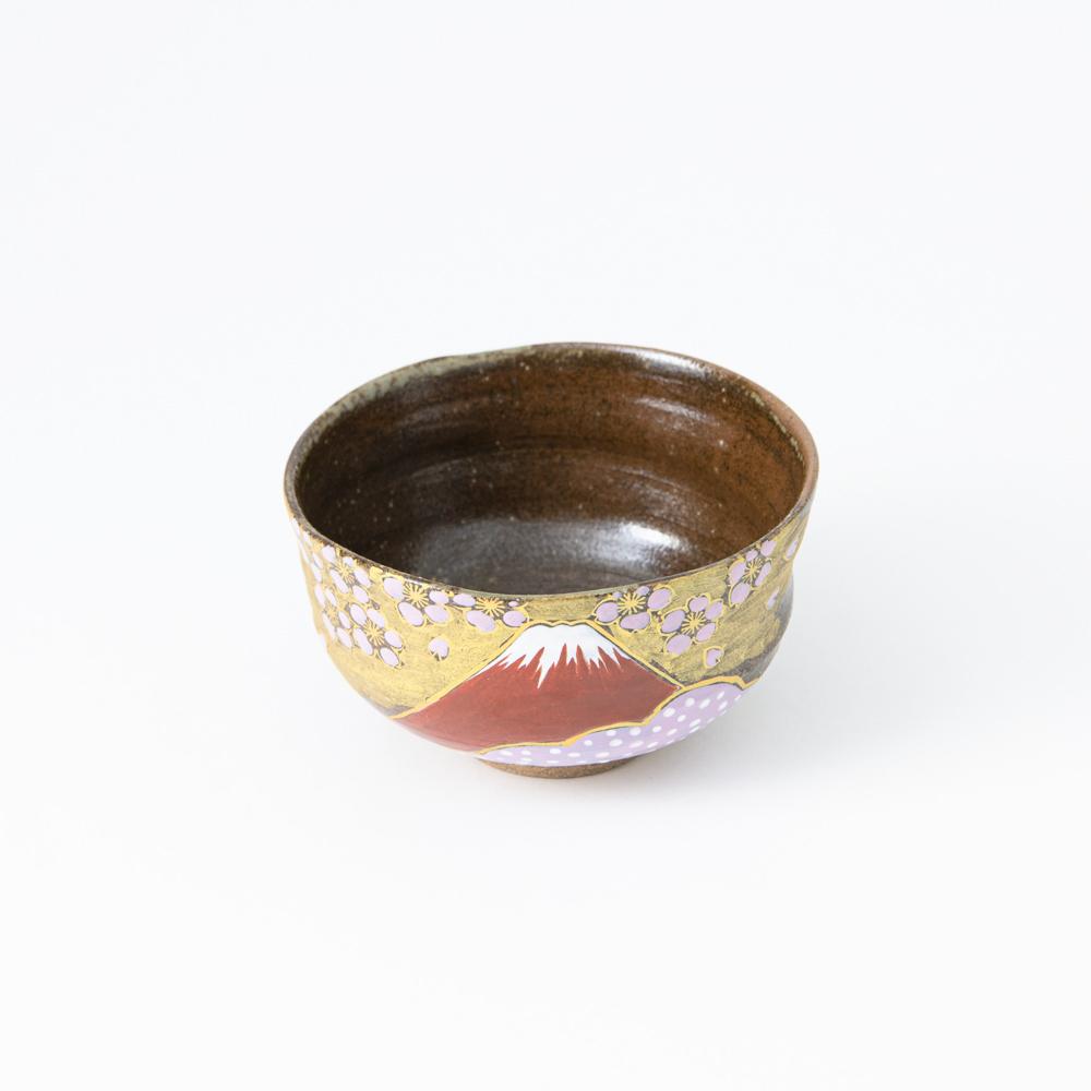 Sakura and Mt.Fuji Matcha Bowl