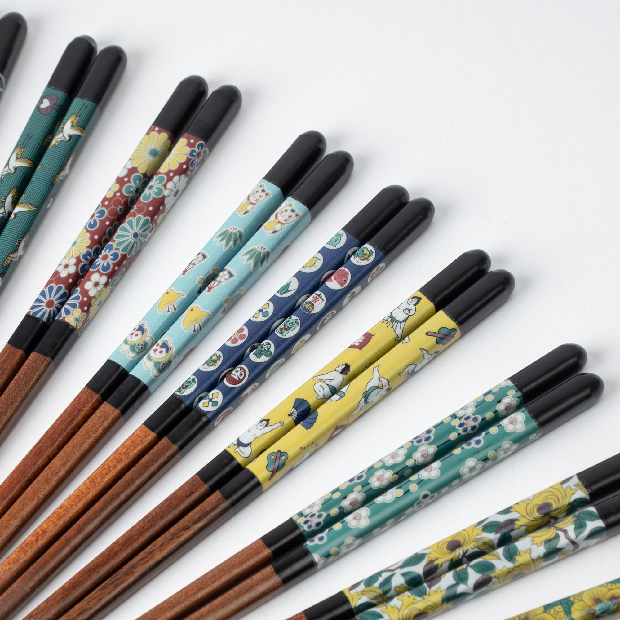 Black Kutani Color Chopsticks