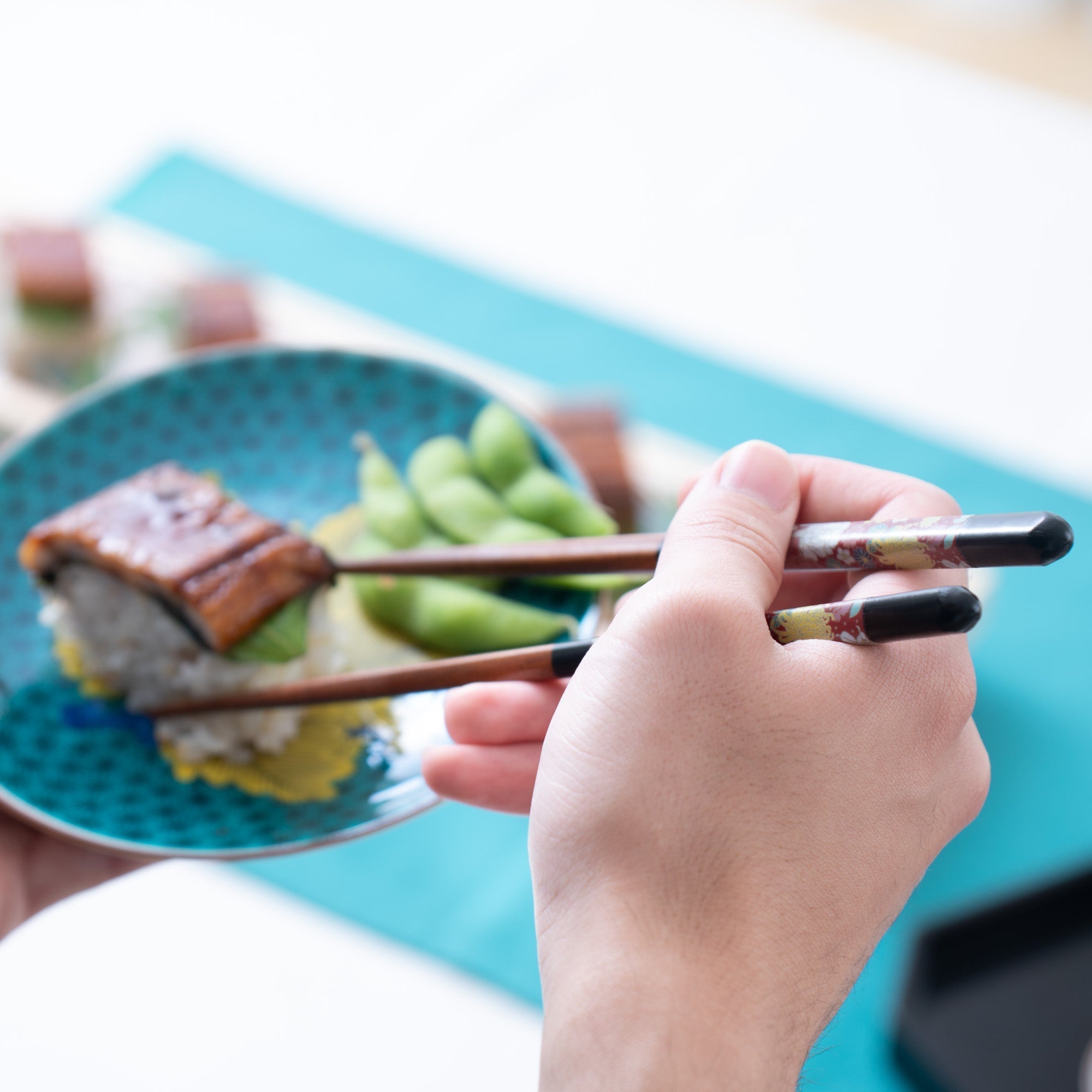 Black Kutani Color Chopsticks