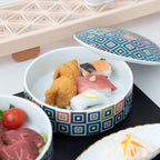 Kutani Classic Three Tiers Jubako Bento Box