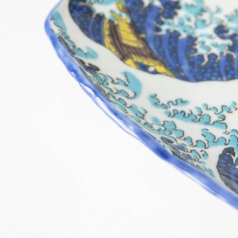 Hokusai Wave Platter