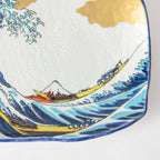Hokusai Wave Platter