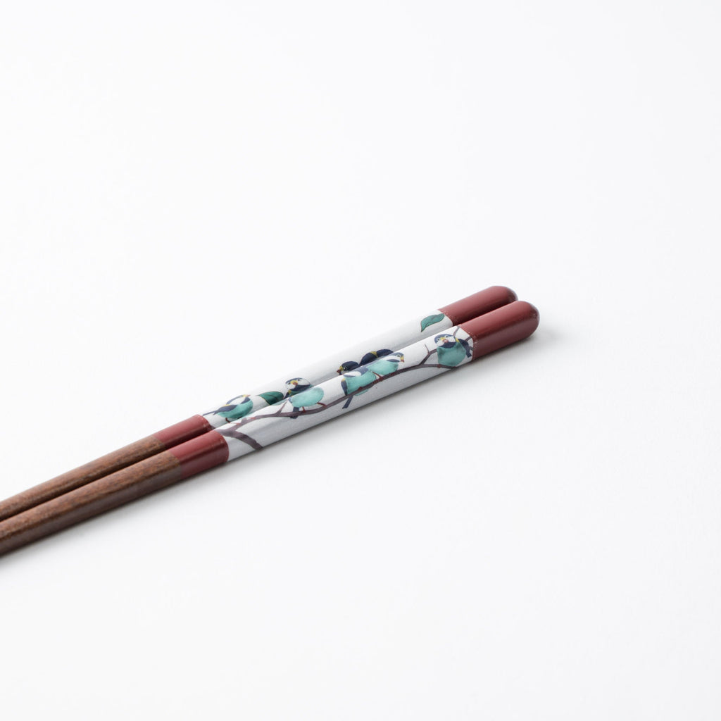 Red Kutani Colors Chopsticks