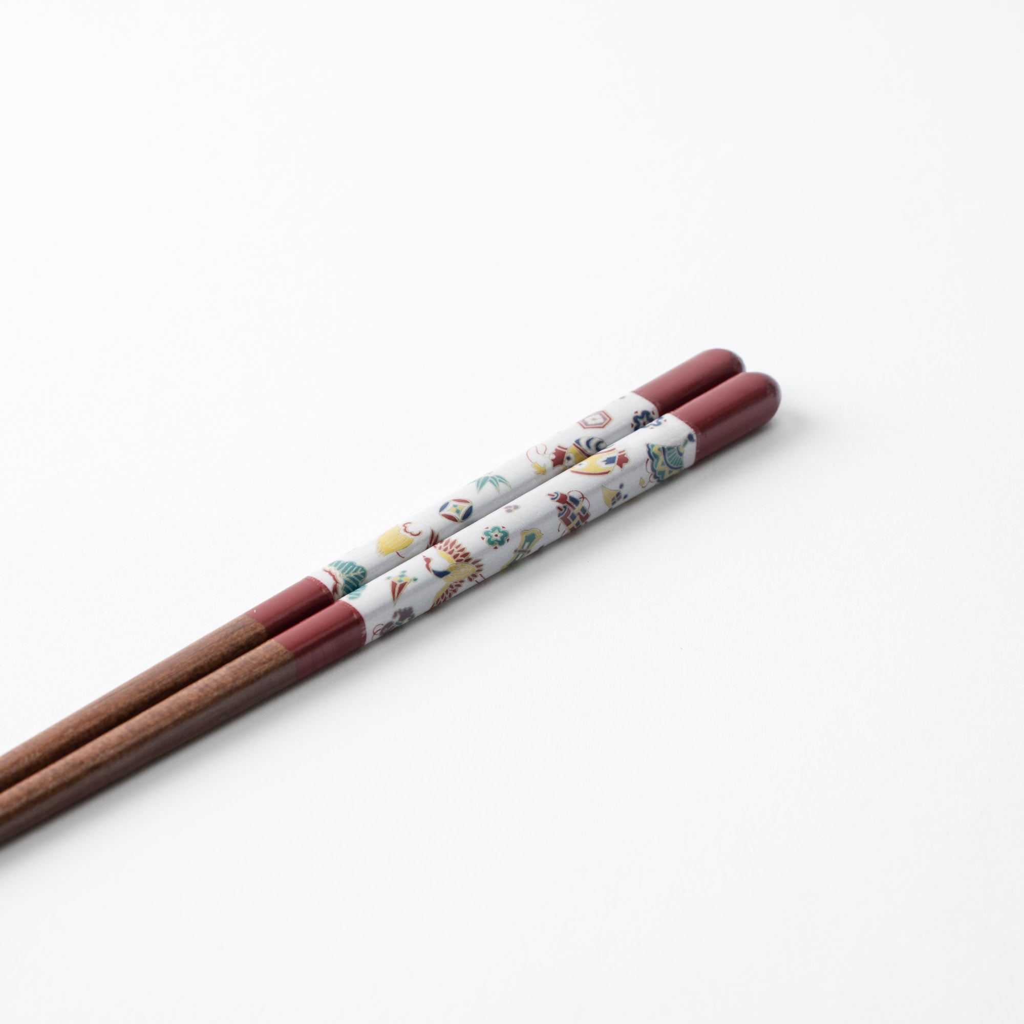 Red Kutani Colors Chopsticks