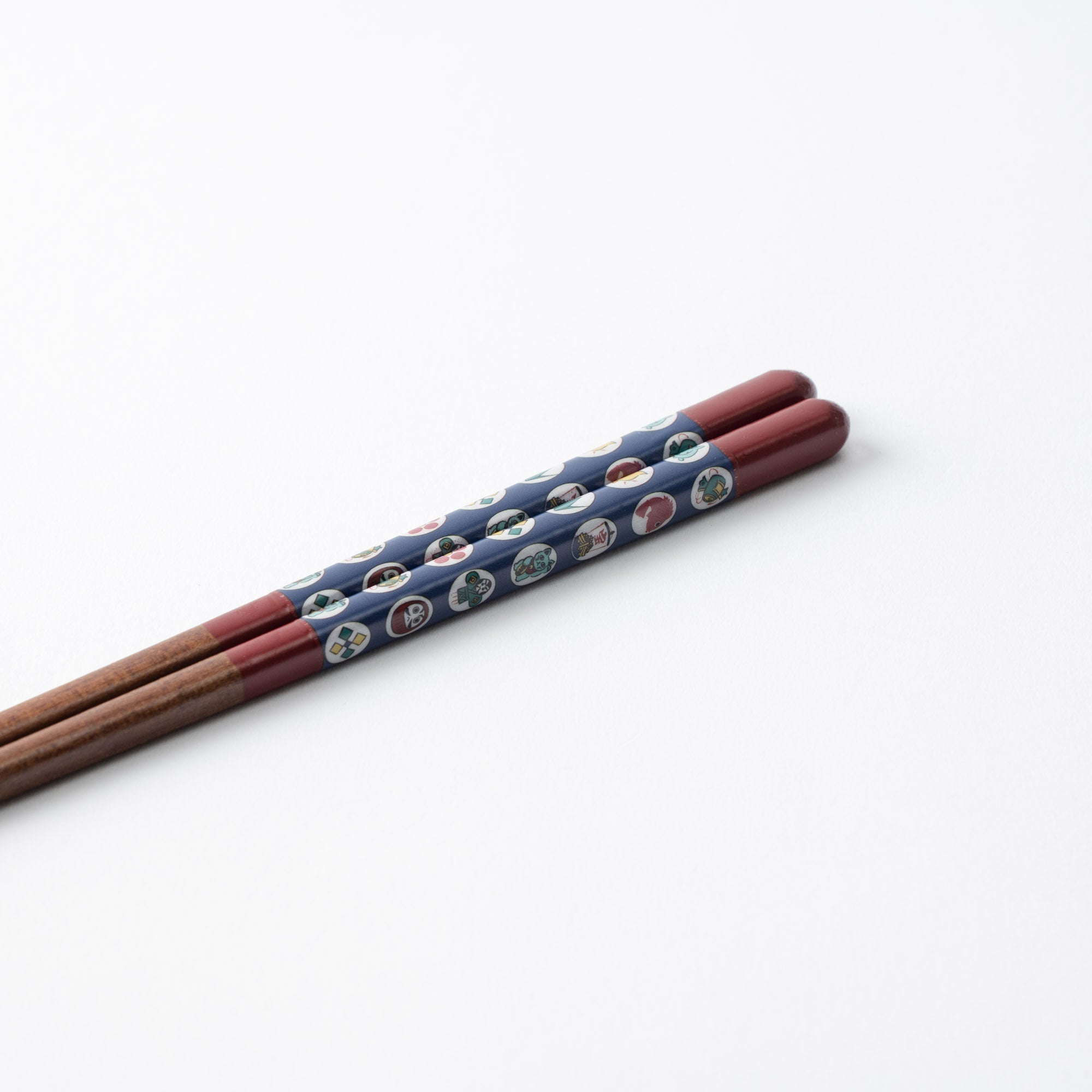 Red Kutani Colors Chopsticks