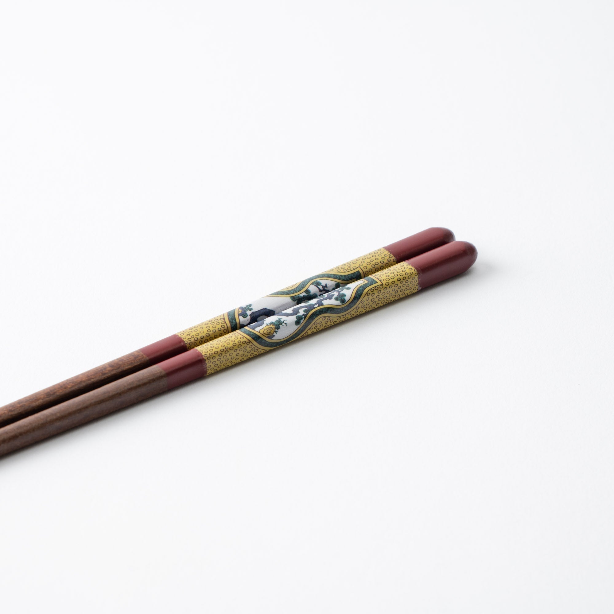 Red Kutani Colors Chopsticks