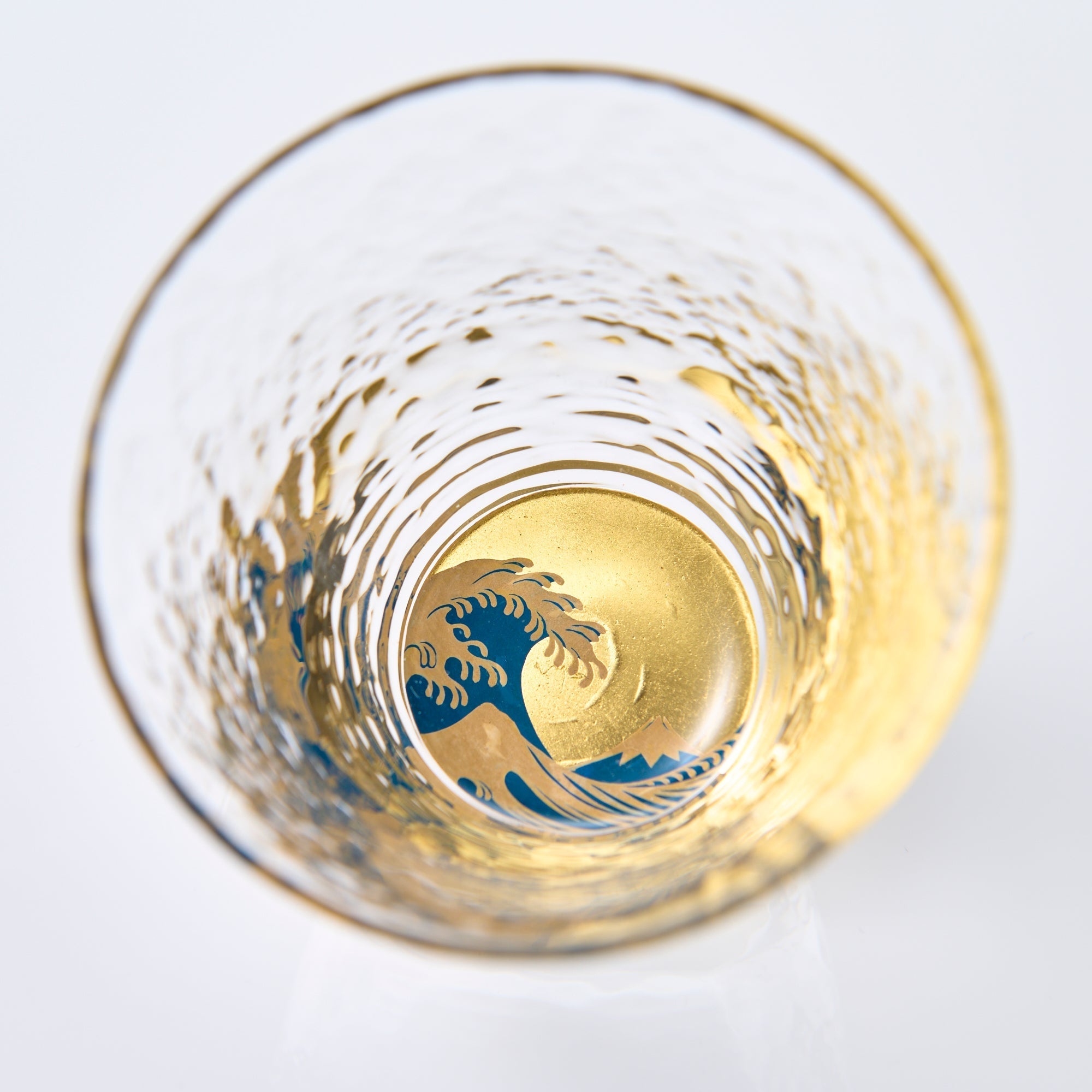 Hokusai Great Wave off Kanagawa Maki-e Sake Cup