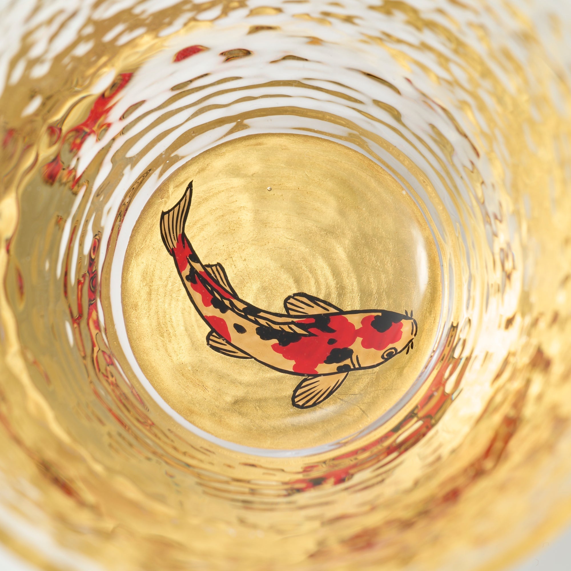 Koi Fish Maki-e Sake Cup