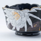 Moonlit Bloom and Bird Matcha Bowl