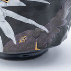 Moonlit Bloom and Bird Matcha Bowl