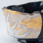 Moonlit Bloom and Bird Matcha Bowl